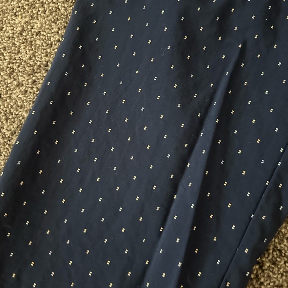 Blue pull on slacks - Picture 2 of 2